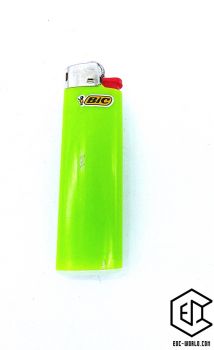 BIC® Feuerzeug Maxi apfelgrün silber 1172