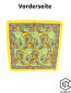 Preview: Tuch/Einstecktuch Bunt 235x235 mm