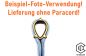 Preview: Endstück-Paracord messingfarben