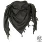 Preview: MFH® Halstuch, "Shemagh", Supersoft, schwarz, ca. 1200 x 1150 mm