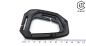 Preview: Karabiner Plastik, schwarz