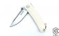 Preview: Real Steel® : Taschenmesser Luna Maius Eco G10 Ivory