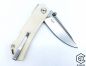 Preview: Real Steel® : Taschenmesser Luna Maius Eco G10 Ivory