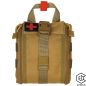 Preview: Erste Hilfe Tasche mit Inhalt: MFH®: Tasche, Erste-Hilfe, klein, "MOLLE IFAK", coyote tan
