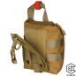 Preview: Erste Hilfe Tasche mit Inhalt: MFH®: Tasche, Erste-Hilfe, klein, "MOLLE IFAK", coyote tan