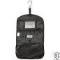 Preview: MFH®: Waschzeugtasche, schwarz, rollbar