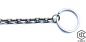 Preview: Titan Kurzkette mit Karabiner und Ring