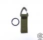 Preview: Universalhalter mit Karabiner, oliv, für Gürtel und "Molle"-System
