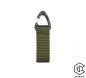 Preview: Universalhalter mit Karabiner, oliv, für Gürtel und "Molle"-System