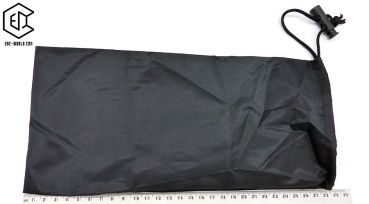Aufbewahrungsbeutel 280x140 mm, schwarz