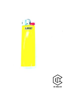 BIC® Feuerzeug Maxi gelb silber 1172