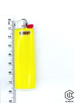 BIC® Feuerzeug Maxi gelb silber 1172