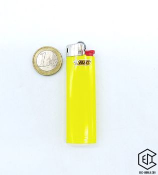 BIC® Feuerzeug Maxi gelb silber 1172