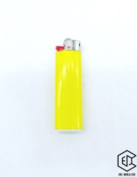 BIC® Feuerzeug Maxi gelb silber 1172