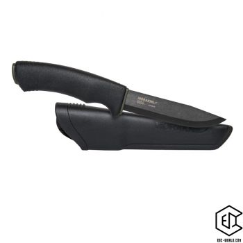Morakniv®: Bushcraft Black - Carbon Steel