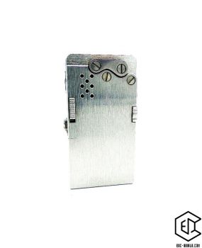 Benzin Feuerzeug handgefertigt Edelstahl  "lighter steel"