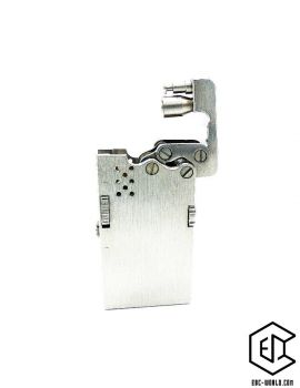 Benzin Feuerzeug handgefertigt Edelstahl  "lighter steel"