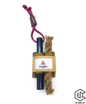 Campfire Handmade®: Feuerstahl Set im Munitionspatch