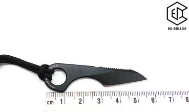 CIVIVI®: Feststehendes Messer Gramis Black Mini Neck Knife