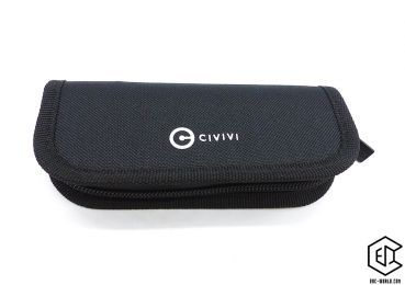 CIVIVI®: Feststehendes Messer Gramis Black Mini Neck Knife