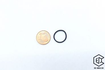 Gummiband schwarz 1x15 mm