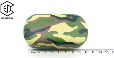 Etui Hartschale oval, tarnmuster