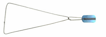 GRIM WORKSHOP®: Hot Shot Dog Tag: Bushcraft Fire Necklace