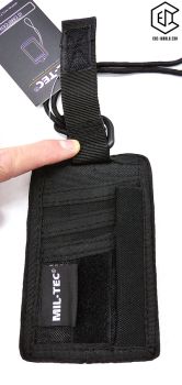 MIL-TEC®: ID-Card-Case, schwarz