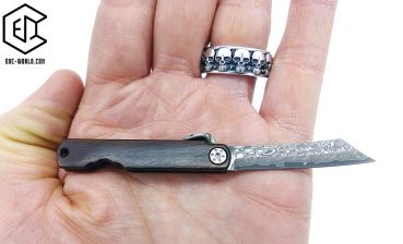 BÖKER® : Taschenmesser Higo Bonsai Mokuzai Damascus