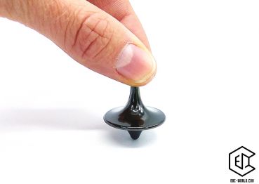 Kreisel schwarz glänzend