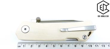 Real Steel® : Taschenmesser Luna Maius Eco G10 Ivory