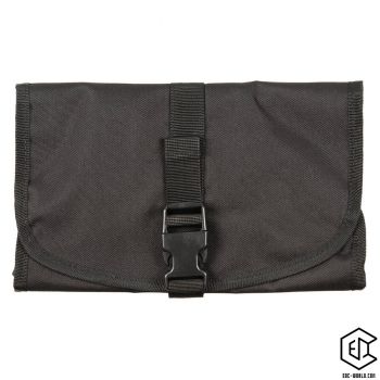 MFH®: Waschzeugtasche, schwarz, rollbar