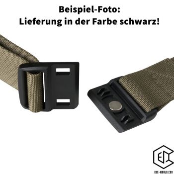 Helikon-Tex®: EDC-Gürtel mit Magnetschnalle, schwarz