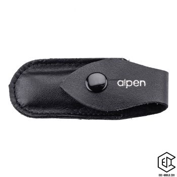 Alpen®: Nagelknipser, rostfrei, satiniert, Lederetui, 58 mm