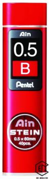 Pentel® Ersatzminen-40 Stück-Packung: Ain STEIN, High-Polymer Feinmine, 0,5 mm
