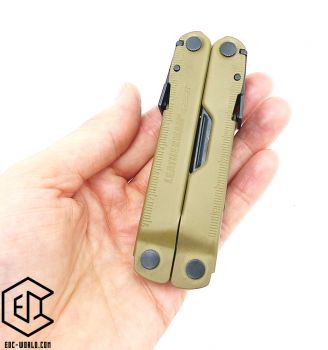 LEATHERMAN® : REBAR® schwarz-coyote tan, 17 Tools,  inklusive Holster