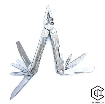 LEATHERMAN® : REBAR® Edelstahl, 17 Tools,  inklusive Holster