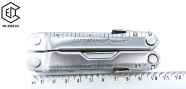 LEATHERMAN® : REBAR® Edelstahl, 17 Tools,  inklusive Holster