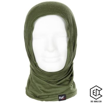 FoX Outdoor® Rundschal, "Merino Lite", oliv
