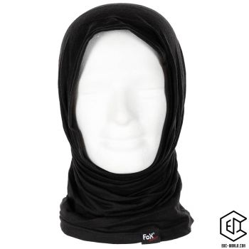 FoX Outdoor® Rundschal, "Merino Lite", schwarz
