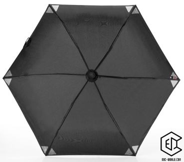 EuroSchirm®: EDC-Schirm 'light trek Ultra', schwarz