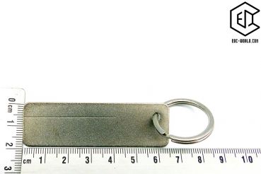Mini-Diamantschleifplatte mit Schlüsselring