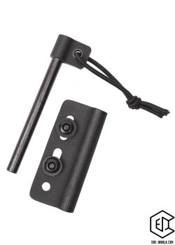 Preview: Schnitzel®: Universal Feuerstahl mit Halter