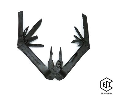 LEATHERMAN® : Super Tool® 300 Black, 19 Tools, inklusive Holster