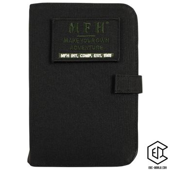 MFH®: Terminplaner, A 6, Ringbuch, schwarz, liniert
