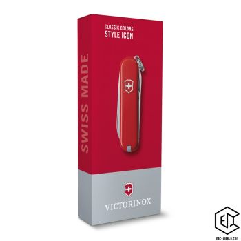 VICTORINOX®: Classic SD Faltschachtel Style Icon, Rot