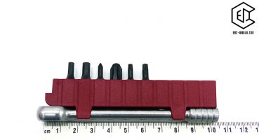 Preview: VICTORINOX® : Ratsche Schlüssel mit Bithalter und 6-teiligem Bitset