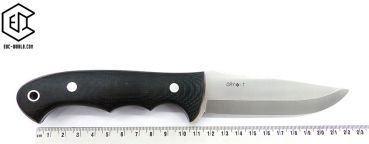 MUELA®: Feststehendes Messer Viking Black Micarta