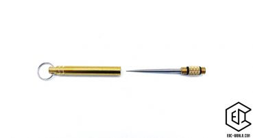 Zahnstocher messingfarben zerlegbar Titan