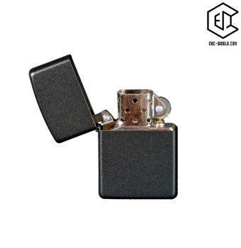 Zippo®: Benzinfeuerzeug matt schwarz